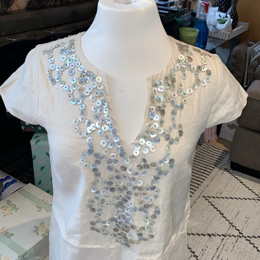 BNWT Cotton / Linen Dress by Vinyard Vines - Picture 2 of 10